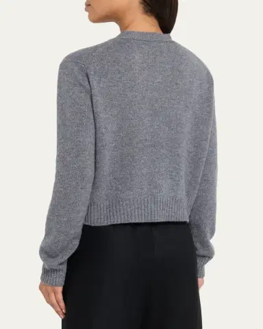 Lisa Yang Marion Cashmere V-Neck Cardigan | Thumbnail 3