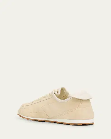 Jacquemus Les Tennis Croc-Embossed Suede Sneakers | Thumbnail 4