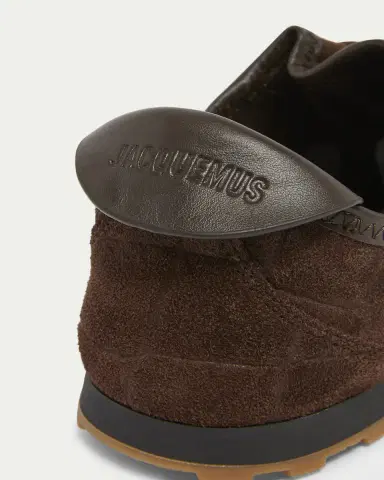 Jacquemus Les Tennis Croc-Embossed Suede Sneakers | Thumbnail 9