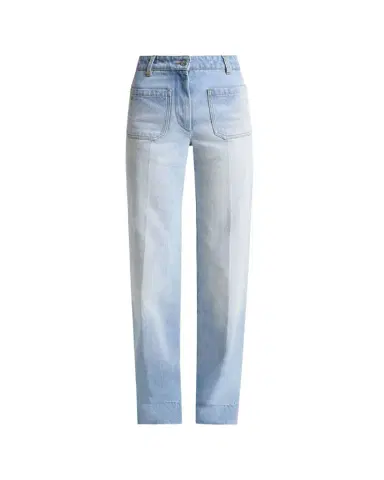 Victoria Beckham Alina Front Pocket Flare Jeans | Thumbnail 1 Victoria Beckham Alina Front Pocket Flare Jeans | Thumbnail 1