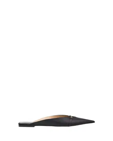 Tom Ford Julianna Satin Pointed-Toe Flats | Thumbnail 1 Tom Ford Julianna Satin Pointed-Toe Flats | Thumbnail 1