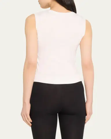 MAJESTIC FILATURES Soft Touch Sleeveless Crew | Thumbnail 3 MAJESTIC FILATURES Soft Touch Sleeveless Crew | Thumbnail 3