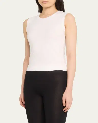 MAJESTIC FILATURES Soft Touch Sleeveless Crew | Thumbnail 4 MAJESTIC FILATURES Soft Touch Sleeveless Crew | Thumbnail 4