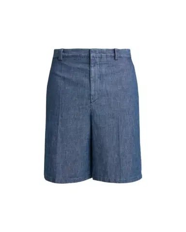 Jil Sander Men's Oversized-Fit Denim Bermuda Shorts | Thumbnail 1