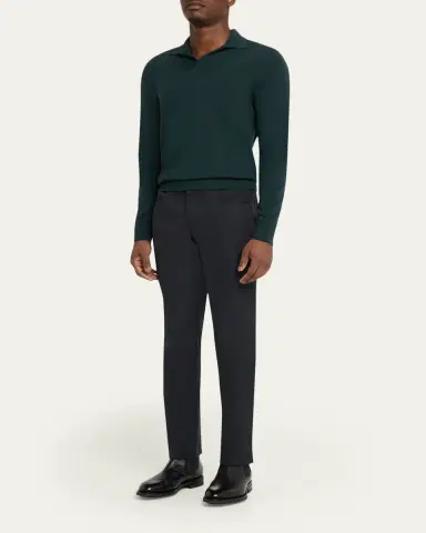 Sease Men's Lasca V-Neck Polo Sweater | Thumbnail 2