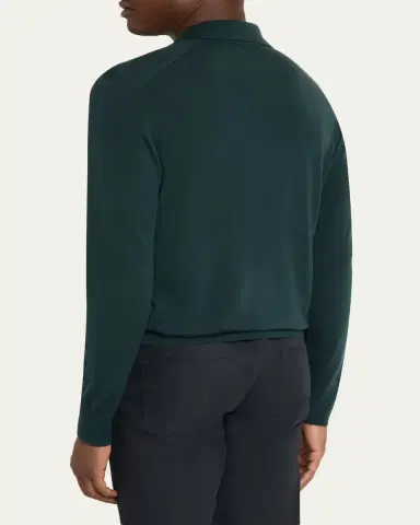 Sease Men's Lasca V-Neck Polo Sweater | Thumbnail 3