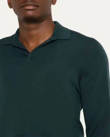 Sease Men's Lasca V-Neck Polo Sweater | Thumbnail 5