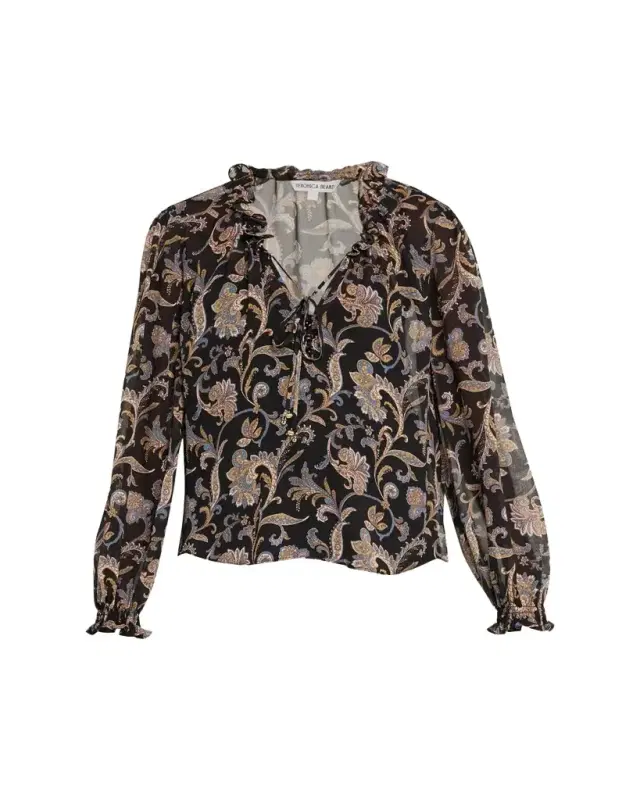 Veronica Beard Hickory Paisley Blouse
