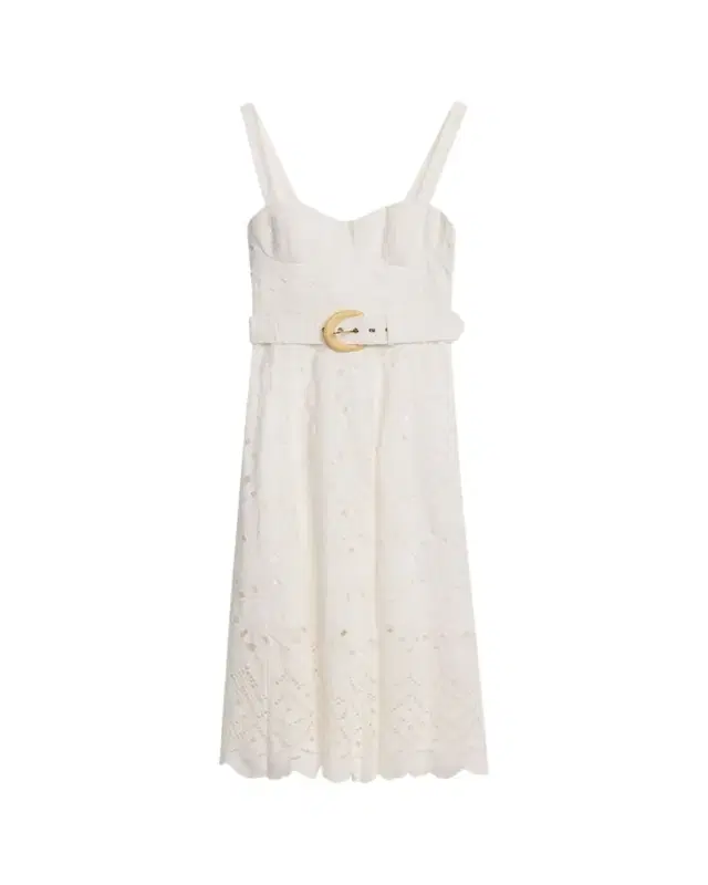 Cara Cara Calypso Embroidered A-Line Midi Dress