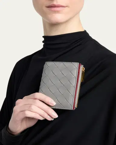 Bottega Veneta Small Bifold Leather Wallet | Thumbnail 2 Bottega Veneta Small Bifold Leather Wallet | Thumbnail 2