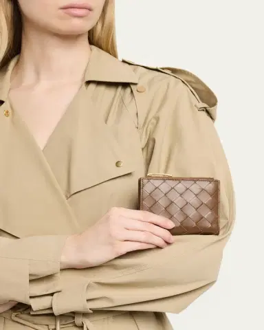 Bottega Veneta Small Bifold Leather Wallet | Thumbnail 7 Bottega Veneta Small Bifold Leather Wallet | Thumbnail 7