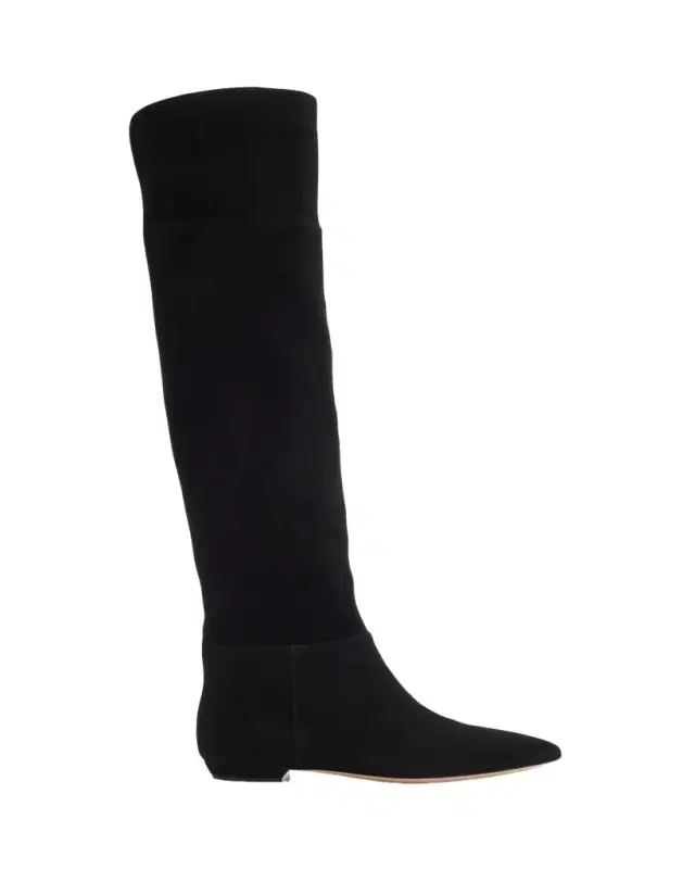 Gianvito Rossi Suede Over-The-Knee Boots