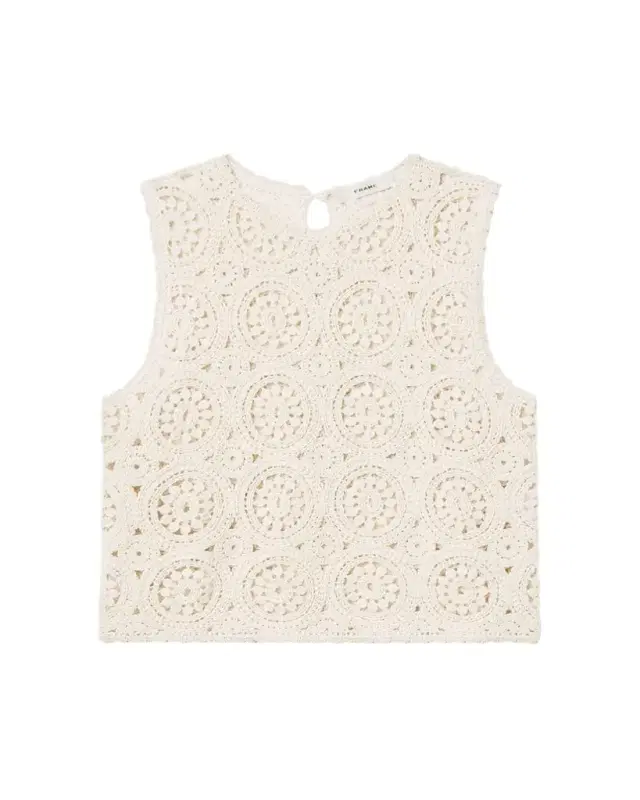FRAME The Crochet Tank Top