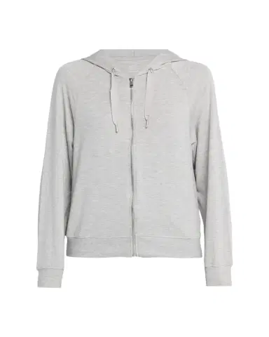 MAJESTIC FILATURES French Terry Zip-Front Hoodie | Thumbnail 1 MAJESTIC FILATURES French Terry Zip-Front Hoodie | Thumbnail 1