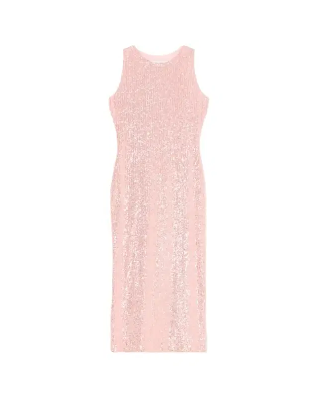 Prabal Gurung Sequined Halter Midi Tube Dress
