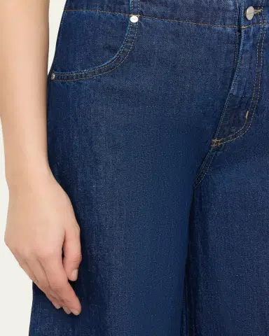TWP Dillon Jeans in Cotton-Linen Denim | Thumbnail 5 TWP Dillon Jeans in Cotton-Linen Denim | Thumbnail 5