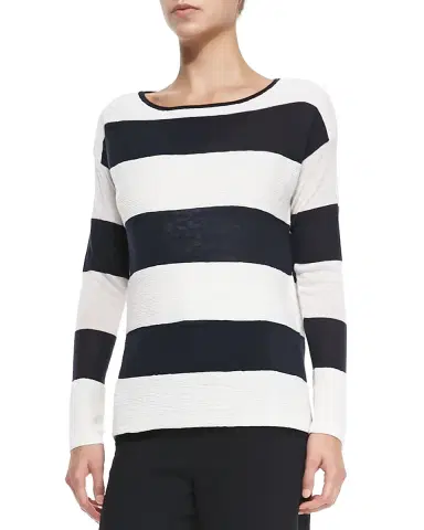 L'AGENCE Adira Pointelle Scoop-Neck Tee | Thumbnail 6 L'AGENCE Adira Pointelle Scoop-Neck Tee | Thumbnail 6