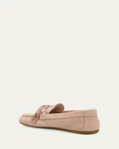 Miu Miu Suede Moccasin Loafers | Thumbnail 4