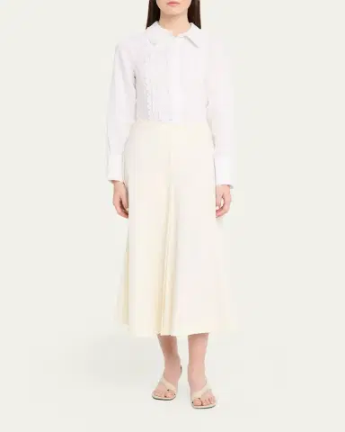 Cara Cara Ideal Embroidered Linen Shirt | Thumbnail 2 Cara Cara Ideal Embroidered Linen Shirt | Thumbnail 2
