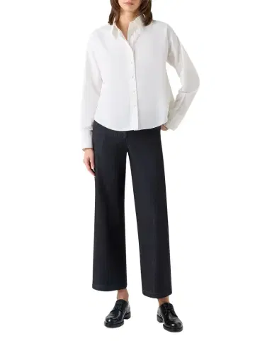 Akris punto Cotton Poplin Button-Down Shirt | Thumbnail 1 Akris punto Cotton Poplin Button-Down Shirt | Thumbnail 1