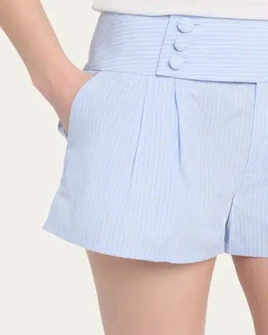Frame The Striped Harbor Shorts | Thumbnail 5 Frame The Striped Harbor Shorts | Thumbnail 5