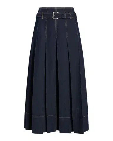 Cinq à Sept Rylee Pleated A-Line Midi Skirt | Thumbnail 1