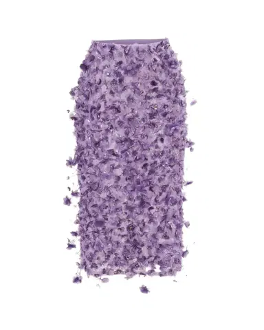 Carolina Herrera 3D Floral Embellished Pencil Skirt | Thumbnail 1