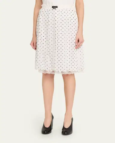 Marc Jacobs Polka-Dot Layered Crinkle Chiffon Mini Skirt | Thumbnail 4 Marc Jacobs Polka-Dot Layered Crinkle Chiffon Mini Skirt | Thumbnail 4