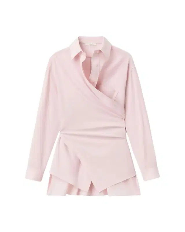 Convertible Wrap-Front Blouse