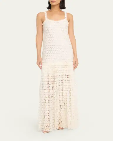 Ulla Johnson Sigrid Lace Sleeveless Gown | Thumbnail 4