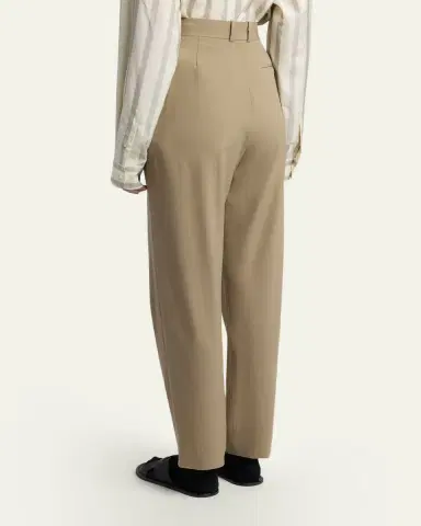 The Row Gianni Tapered Wool Gabardine Pants | Thumbnail 3