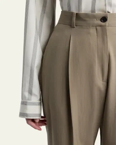 The Row Gianni Tapered Wool Gabardine Pants | Thumbnail 5