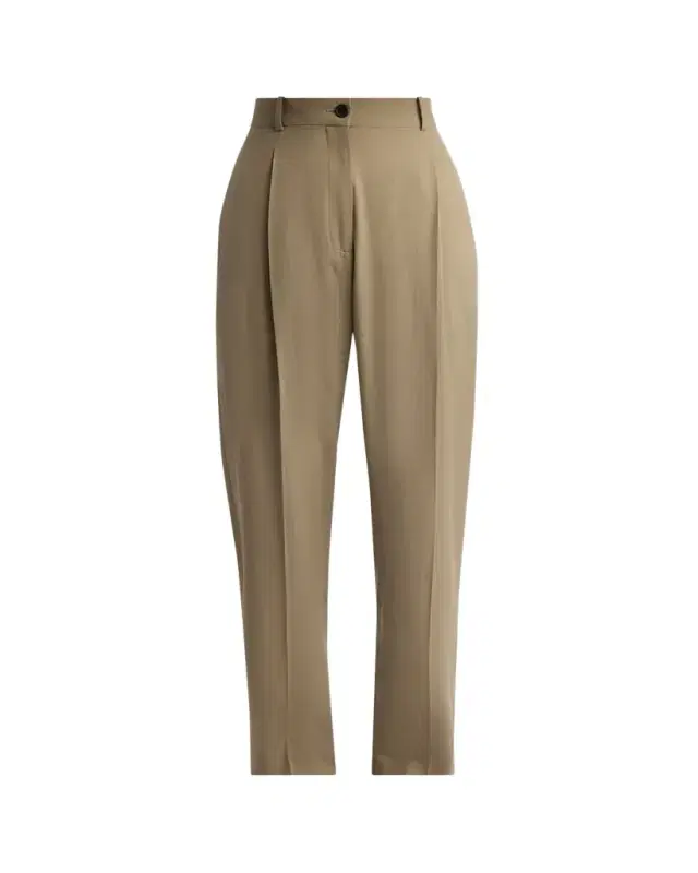 THE ROW Gianni Tapered Wool Gabardine Pants