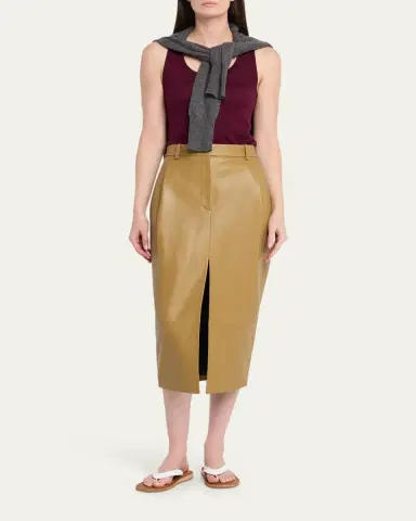 Miu Miu Logo Flat Thong Sandals | Thumbnail 3 Miu Miu Logo Flat Thong Sandals | Thumbnail 3
