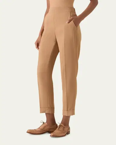 Akris Chris Tapered Ankle Length Pants | Thumbnail 4 Akris Chris Tapered Ankle Length Pants | Thumbnail 4