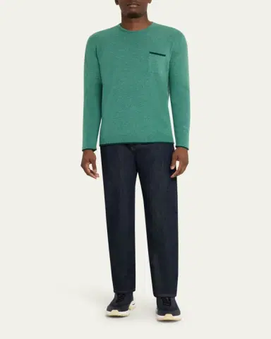Sease Men's Shore 2.0 Cashmere Crewneck Sweater | Thumbnail 2