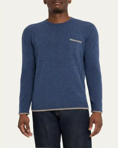 Sease Men's Shore 2.0 Cashmere Crewneck Sweater | Thumbnail 8