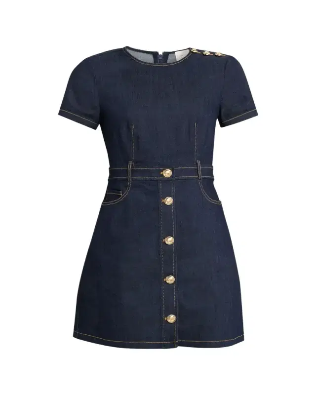 Cinq a Sept Niya Denim Mini Dress