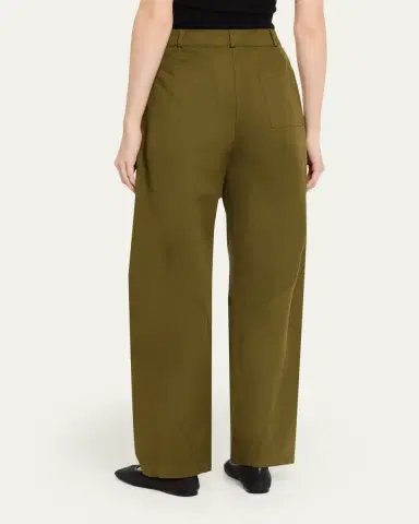 Zomer Paneled Barrel-Leg Sailor Trousers | Thumbnail 3 Zomer Paneled Barrel-Leg Sailor Trousers | Thumbnail 3