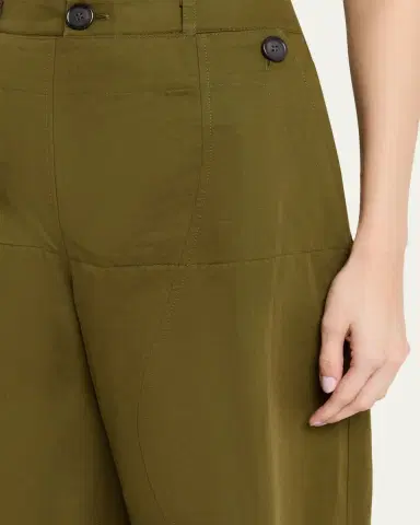 Zomer Paneled Barrel-Leg Sailor Trousers | Thumbnail 5 Zomer Paneled Barrel-Leg Sailor Trousers | Thumbnail 5