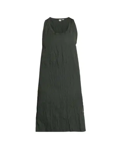TOTEME Crinkled Cotton Sleeveless Tank Dress | Thumbnail 1