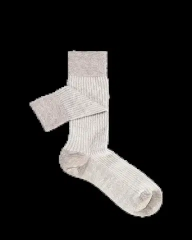 Sozzi Calze Men's Linen-Blend Crew Socks | Thumbnail 2