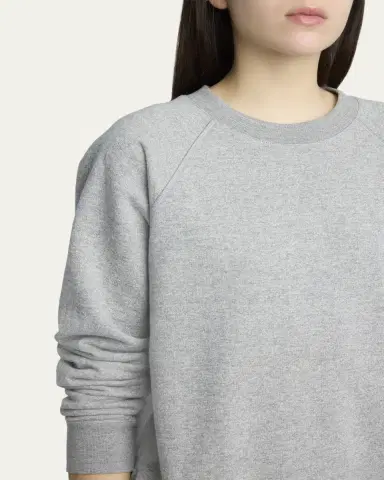 The Row Eulalia Cotton & Cashmere Crewneck Sweater | Thumbnail 5 The Row Eulalia Cotton & Cashmere Crewneck Sweater | Thumbnail 5
