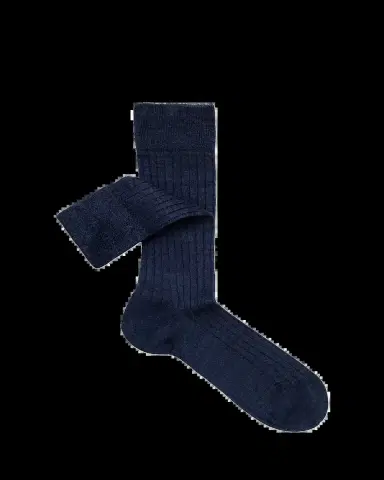 Sozzi Calze Men's Melange Rib Crew Socks | Thumbnail 2 Sozzi Calze Men's Melange Rib Crew Socks | Thumbnail 2