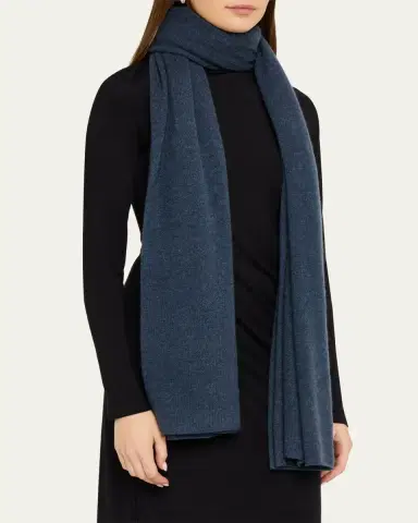Lisa Yang Solid Cashmere Scarf | Thumbnail 3