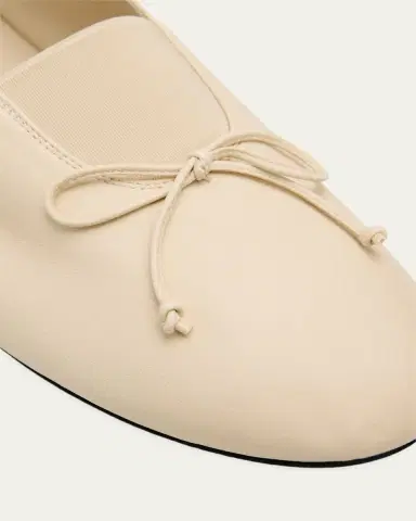 Miu Miu Nappa Leather Ballerina Flats | Thumbnail 5