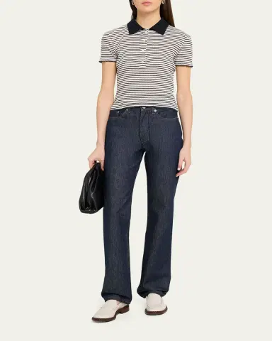 Frame The Pointelle Polo | Thumbnail 2