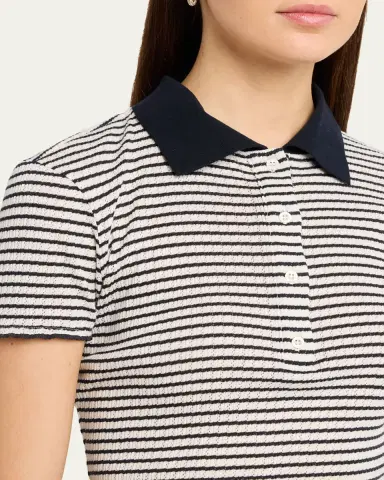 Frame The Pointelle Polo | Thumbnail 5
