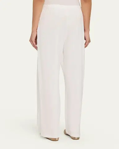 The Row Kohana Straight-Leg Pull-On Pants | Thumbnail 3 The Row Kohana Straight-Leg Pull-On Pants | Thumbnail 3