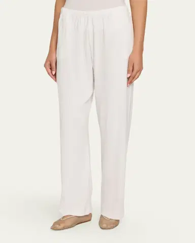 The Row Kohana Straight-Leg Pull-On Pants | Thumbnail 4 The Row Kohana Straight-Leg Pull-On Pants | Thumbnail 4